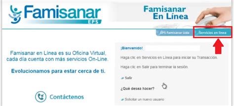 telfono eps famisanar famisanar citas|Solicitar citas médicas en Famisanar (2022)